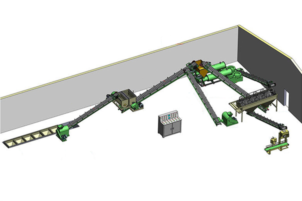 豬糞有機(jī)肥顆粒生產(chǎn)線(xiàn)